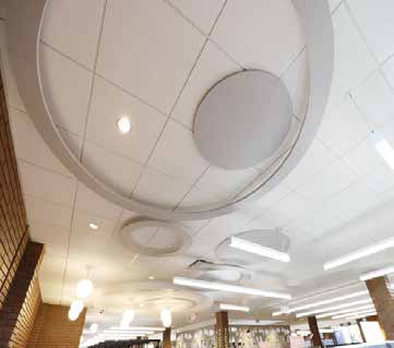 Degofon E15/E24 Tegular edge ceiling tiles